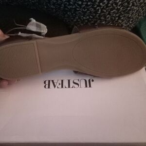 JustFab Women's Tan Heels